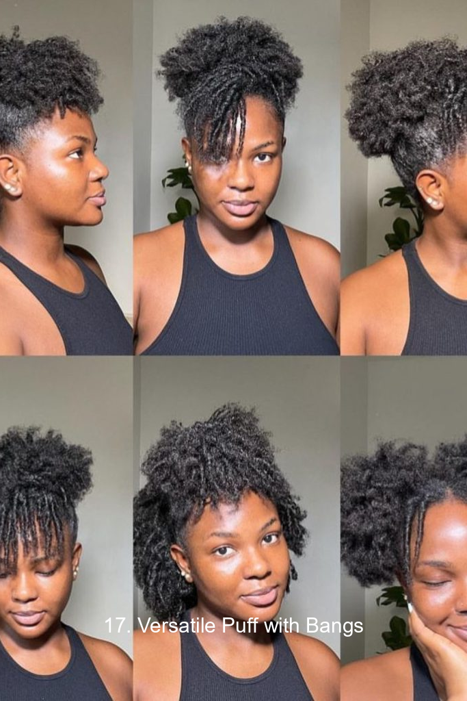 17. Versatile Puff with Bangs