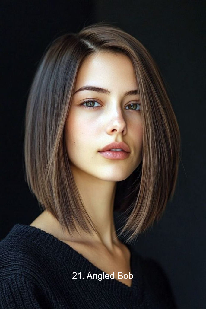 21. Angled Bob