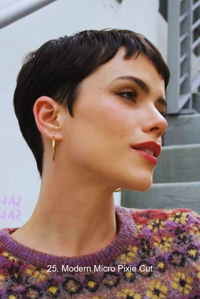 25. Modern Micro Pixie Cut
