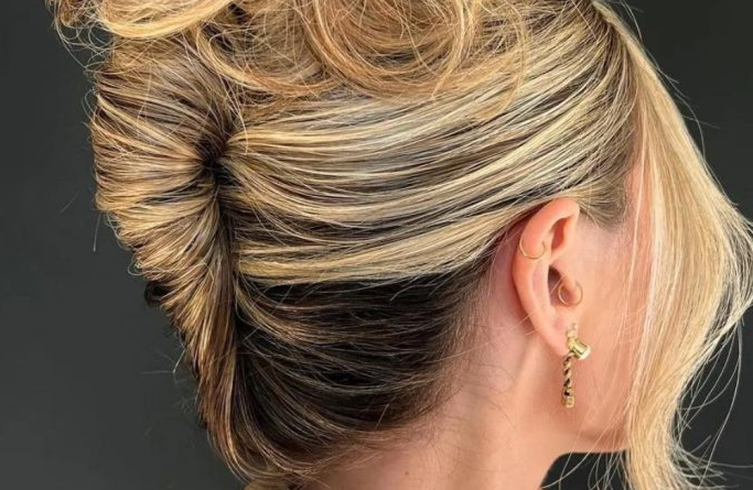 27. Intricate Wavy French Twist