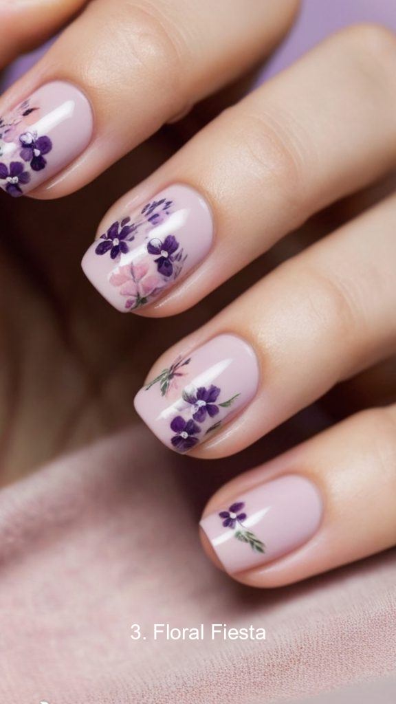 3. Floral Fiesta