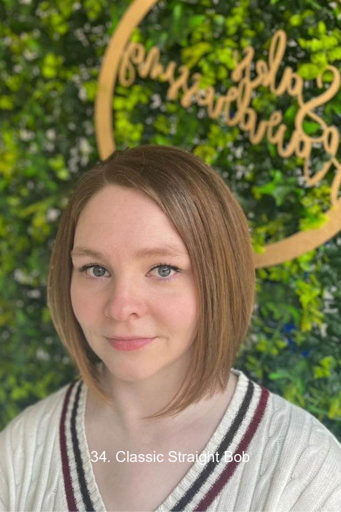 34. Classic Straight Bob