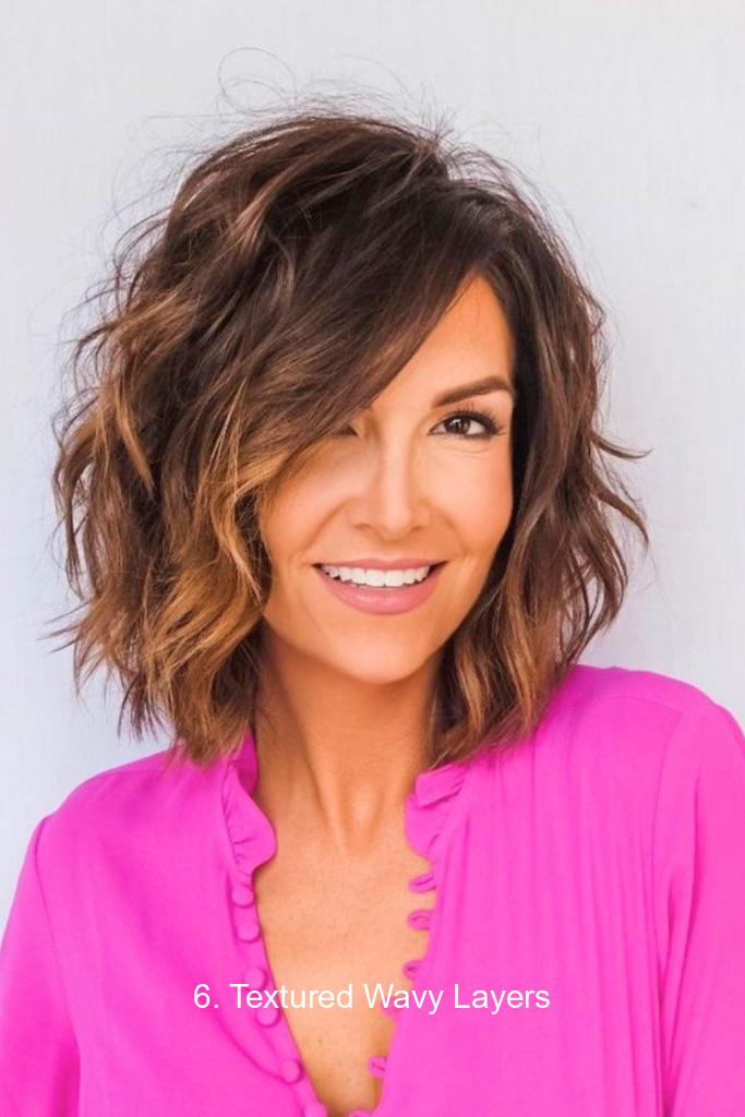6. Textured Wavy Layers